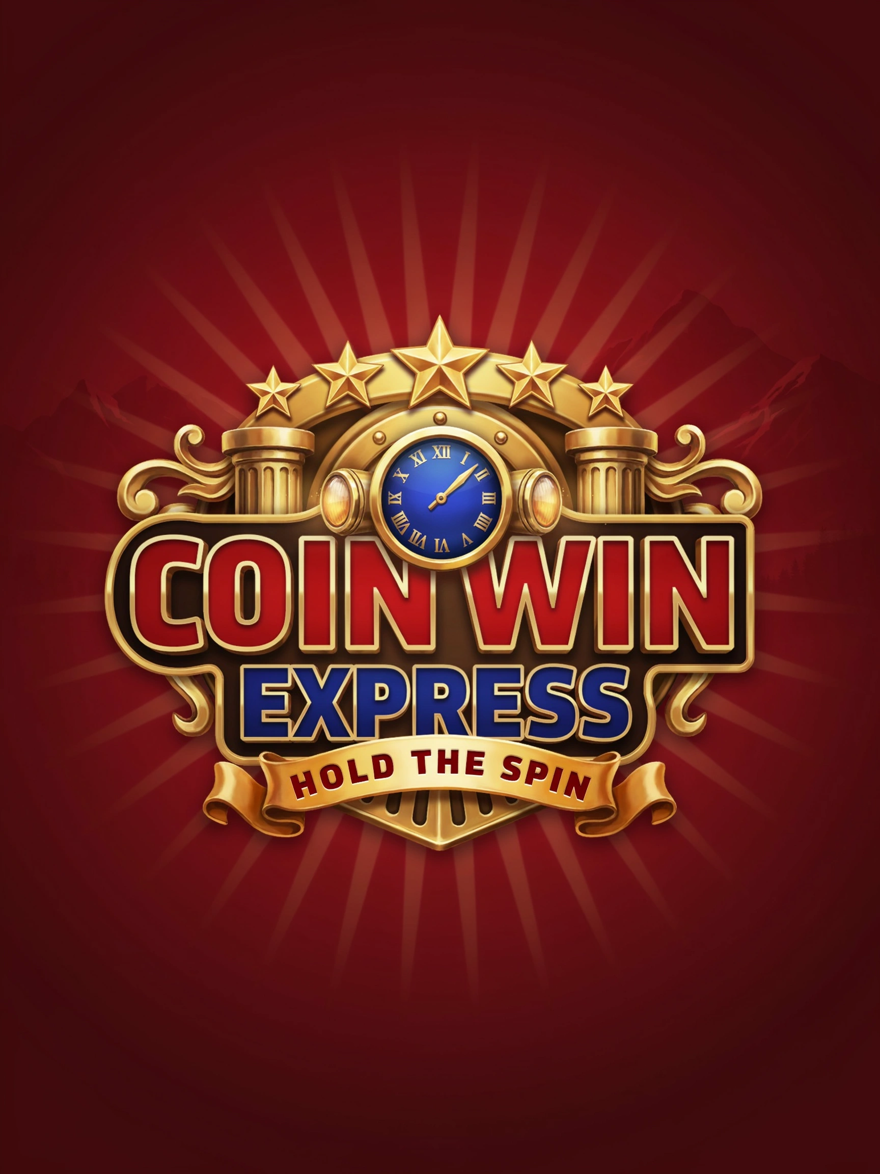 Promo art for the Coin Win Express Hold the Spin pokie